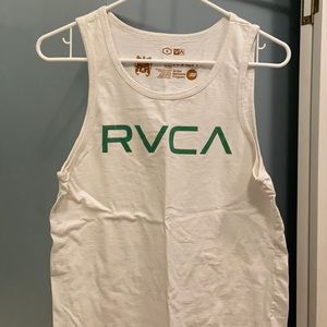 White RVCA Tank Top